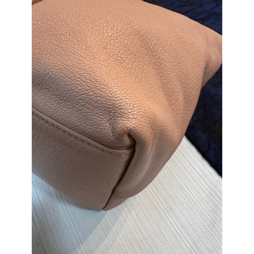 Jimmy Choo Blush Pink/Gold Leather Tote Bag - Picture 11 of 15
